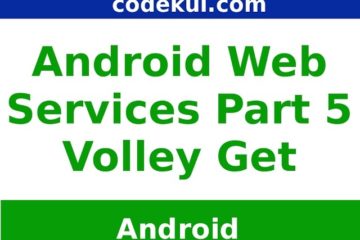 Android ws Volley Get Example - Part 5