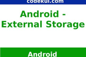External Storage in Android