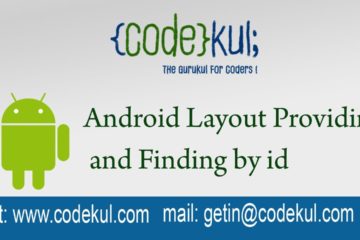 Android Layout Providing and Finding by id