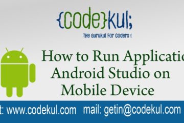 How to run application in Android Studio on Mobile Device